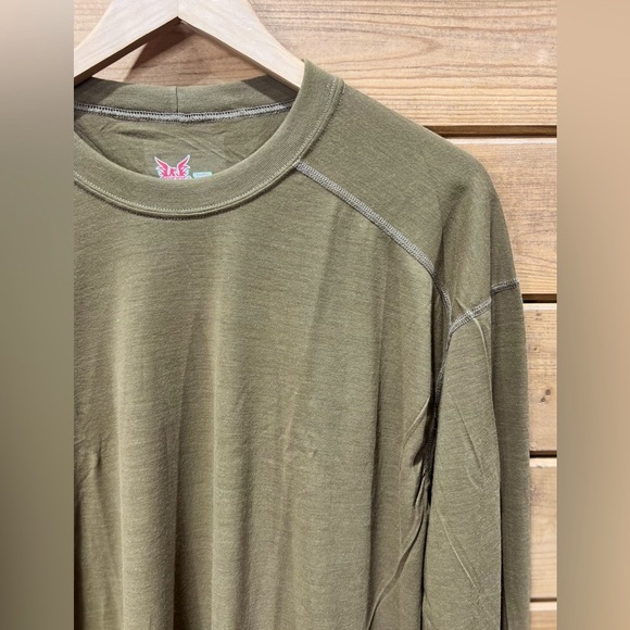 DRIFIRE FR Flame-Resistant Military Base Layer Long Sleeve Shirt Made in USA XL - Picture 4 of 7